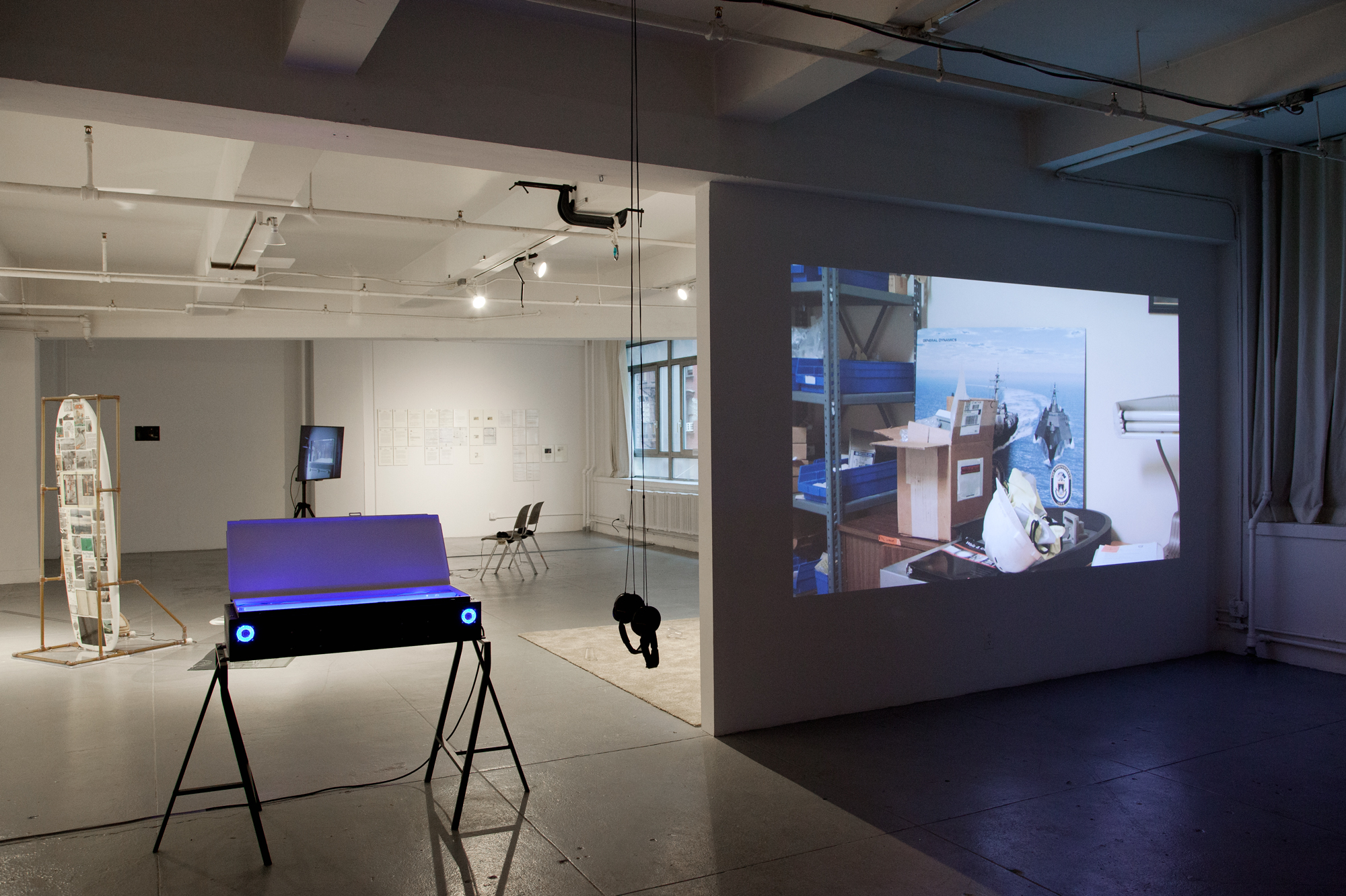 The Black Critique (Towards the Wild Beyond), 2017 Installation view (Elizabeth Foundation for the Arts, NY), Photo: Martha Fleming-Ives