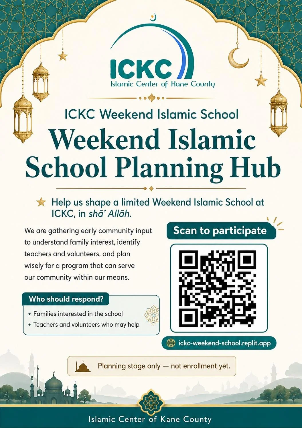 Weekend School