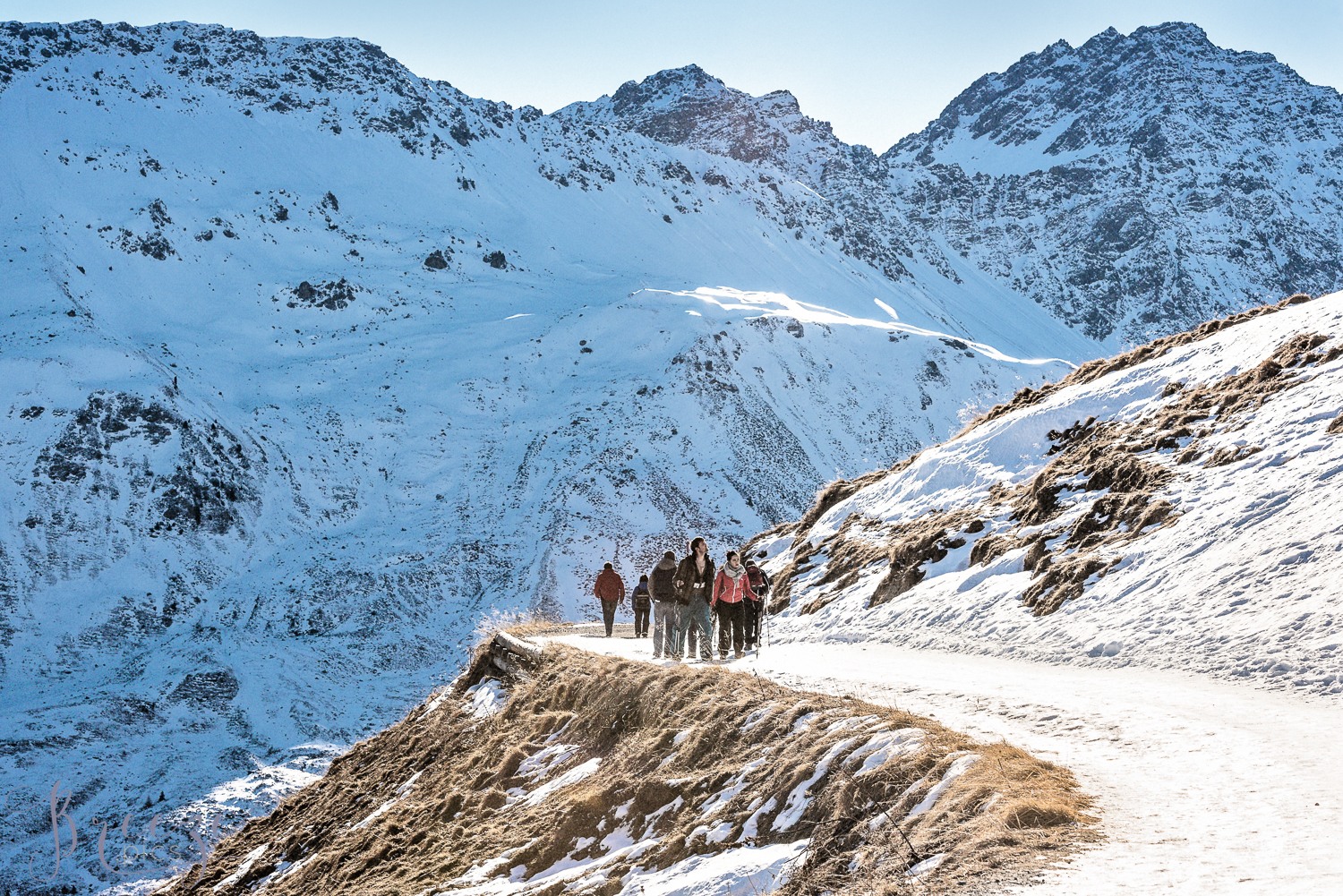 Alpine Trail Switzerland, Fine Art Print Photograph, Breeze Pics, Bernadette Meyers