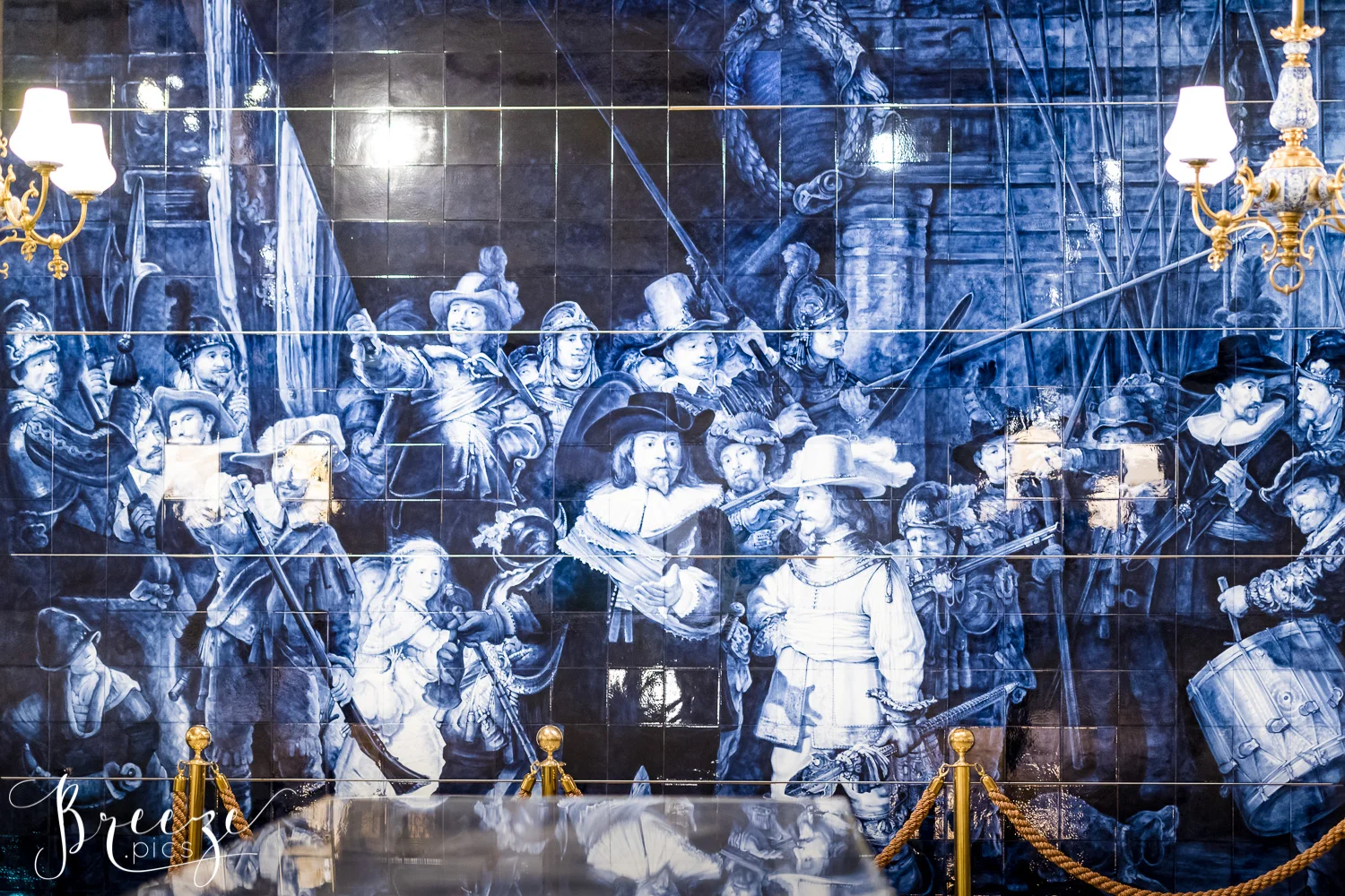The Night Watchers, Delft Pottery Museum, The Netherlands, Breeze Pics