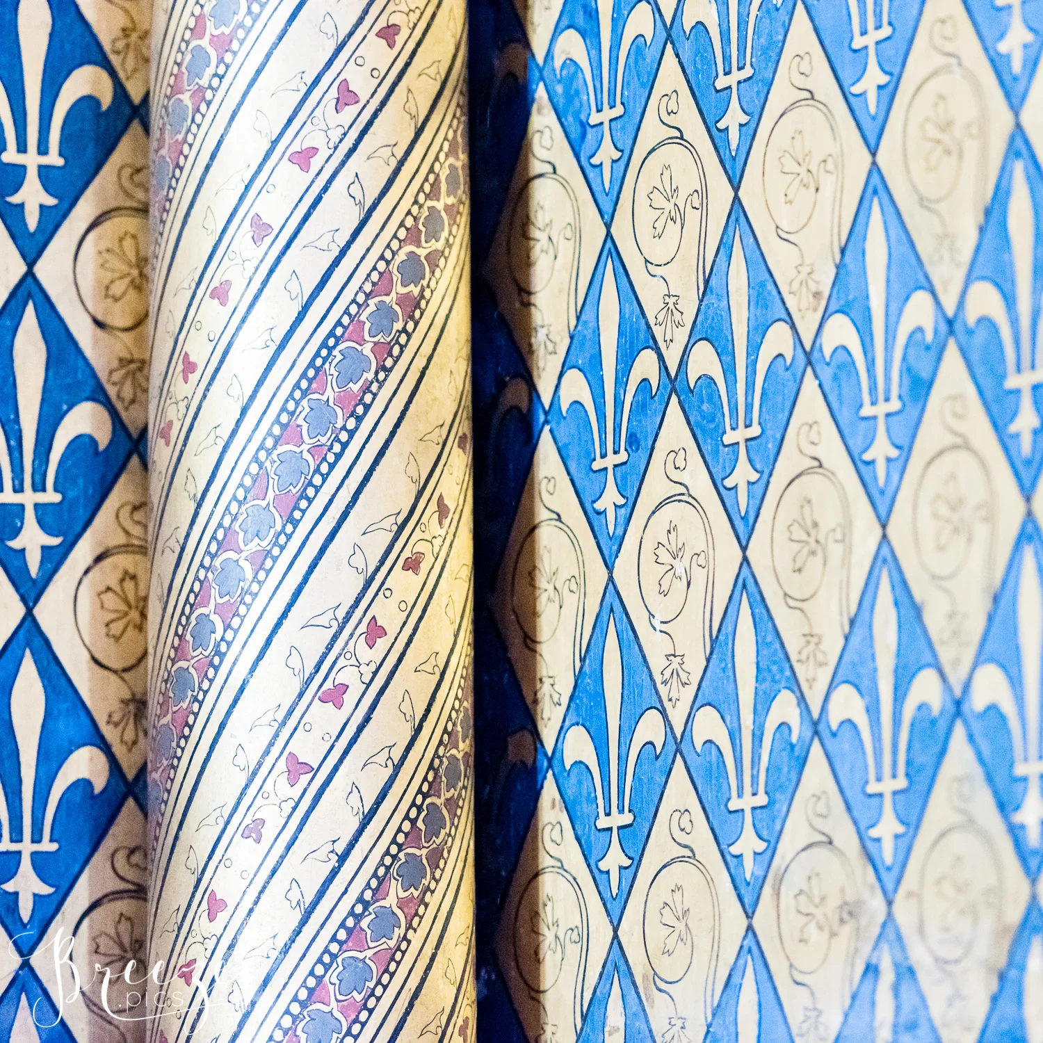 sainte chapelle pattern details limited edition fine art print, Breeze Pics