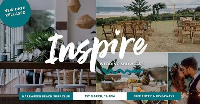 Join us and a fabulous team of Northern Beaches wedding experts including @eventhiresyd @caterzingfresh @northernbeachesweddinghire at @northernbeachesweddings premier wedding showcase @narrabeachfunctions  on Sunday.  Free entry. Incredible food, bubbly and everything needed to inspire you for your wedding.