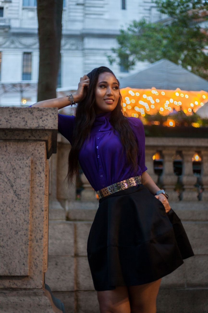 Skirt, H&M | Shirt Vintage | Apple Watch