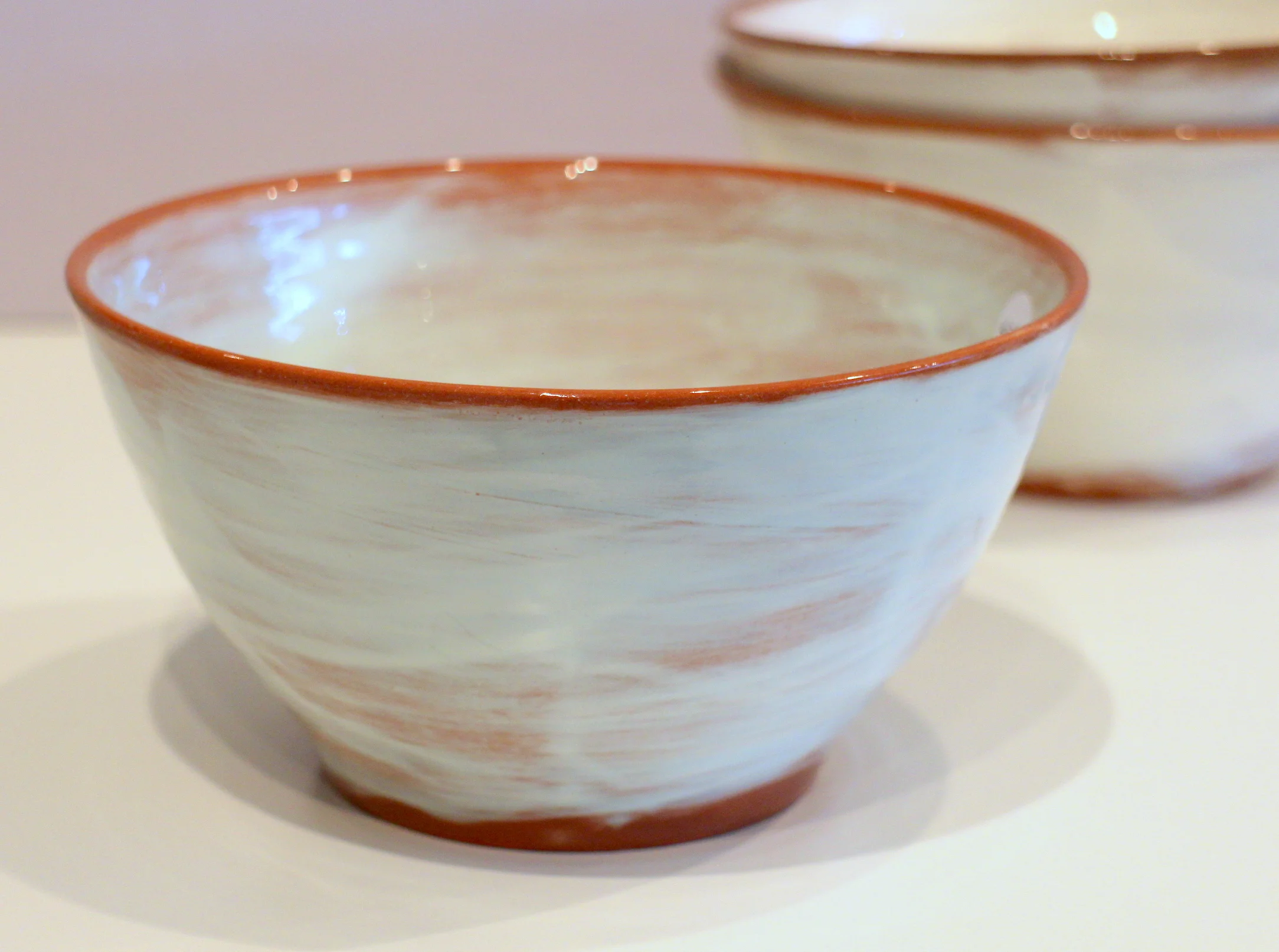 Medium Bowl with thin Glaze