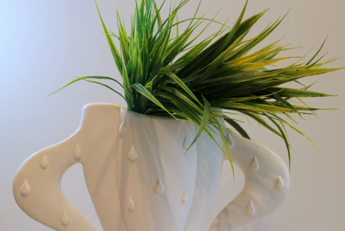 Echo Vase with Raindrops