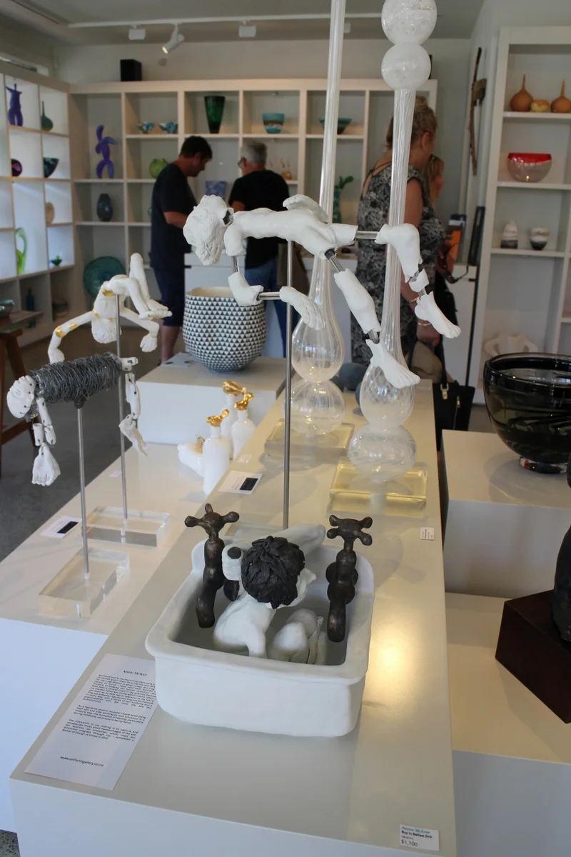 One-of-a-kind ceramic pieces by Annie McIver