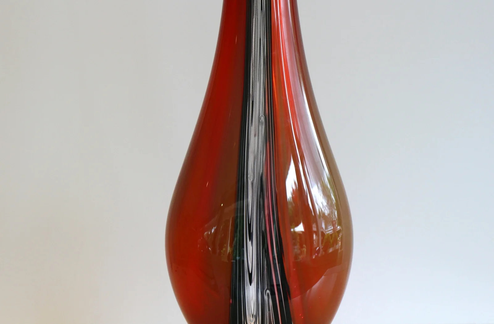 Large blood red Vessel by Justin Culina - SOLD