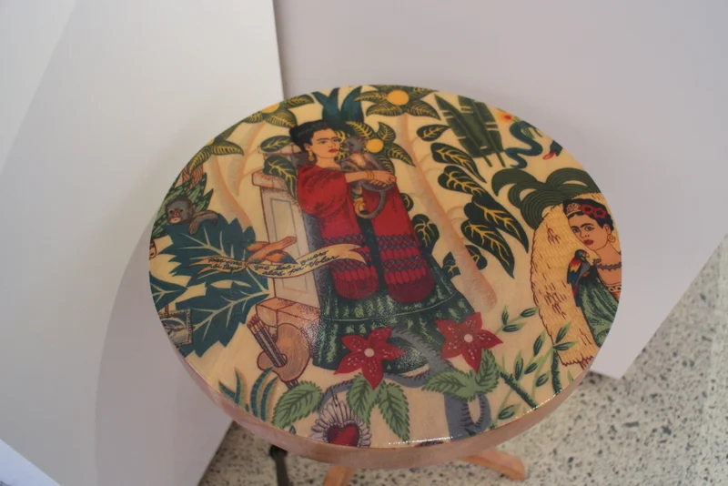 Frida Kahlo inspired Table by Damian & Tania D'Cruz