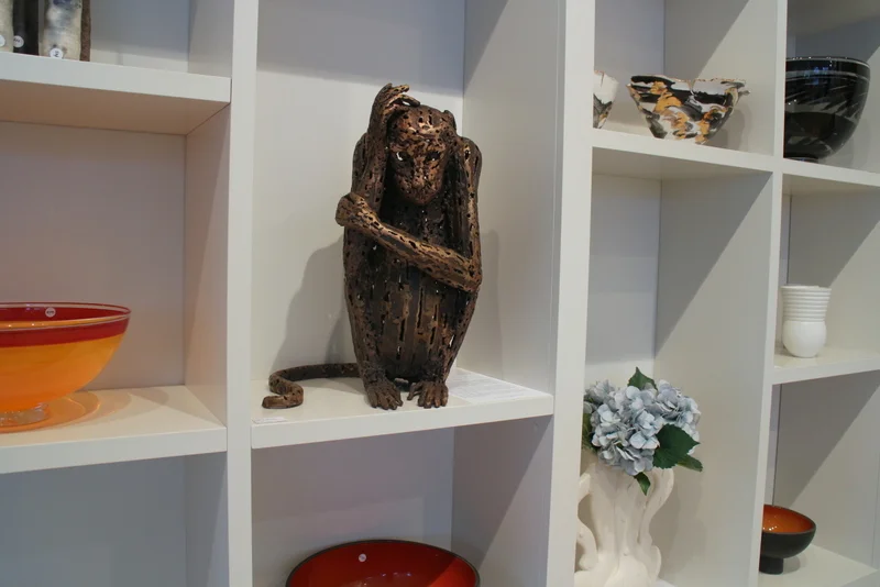 "Confused" Monkey by Lucy Bucknall