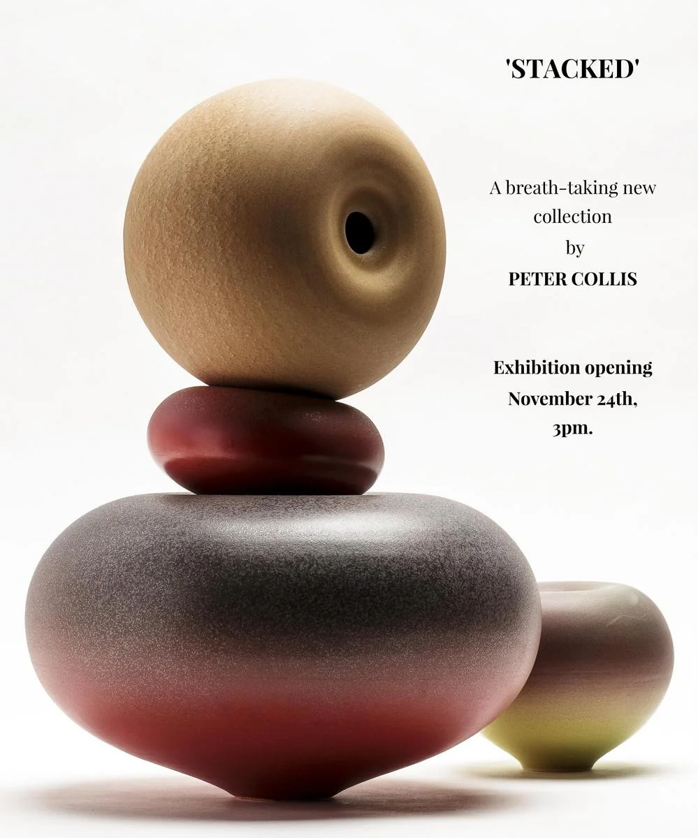 Upcoming exhibition presenting a new collection by Peter Collis