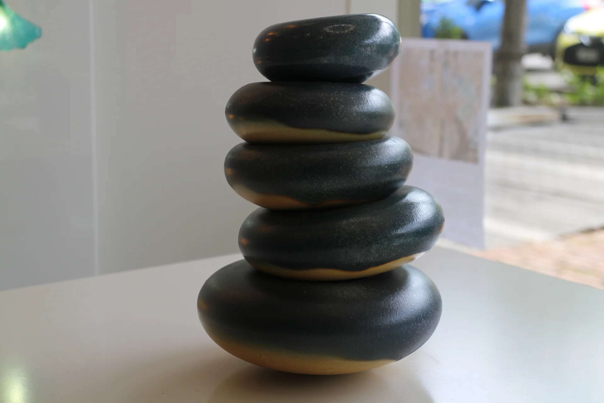 Blue Sand Stacked Donuts