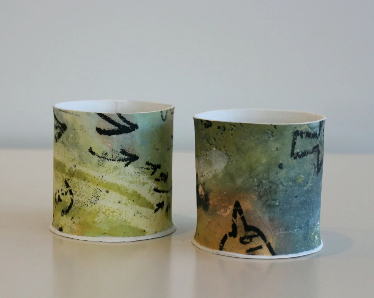 Graffiti Tea Lights, Artform, Kim Henderson.JPG