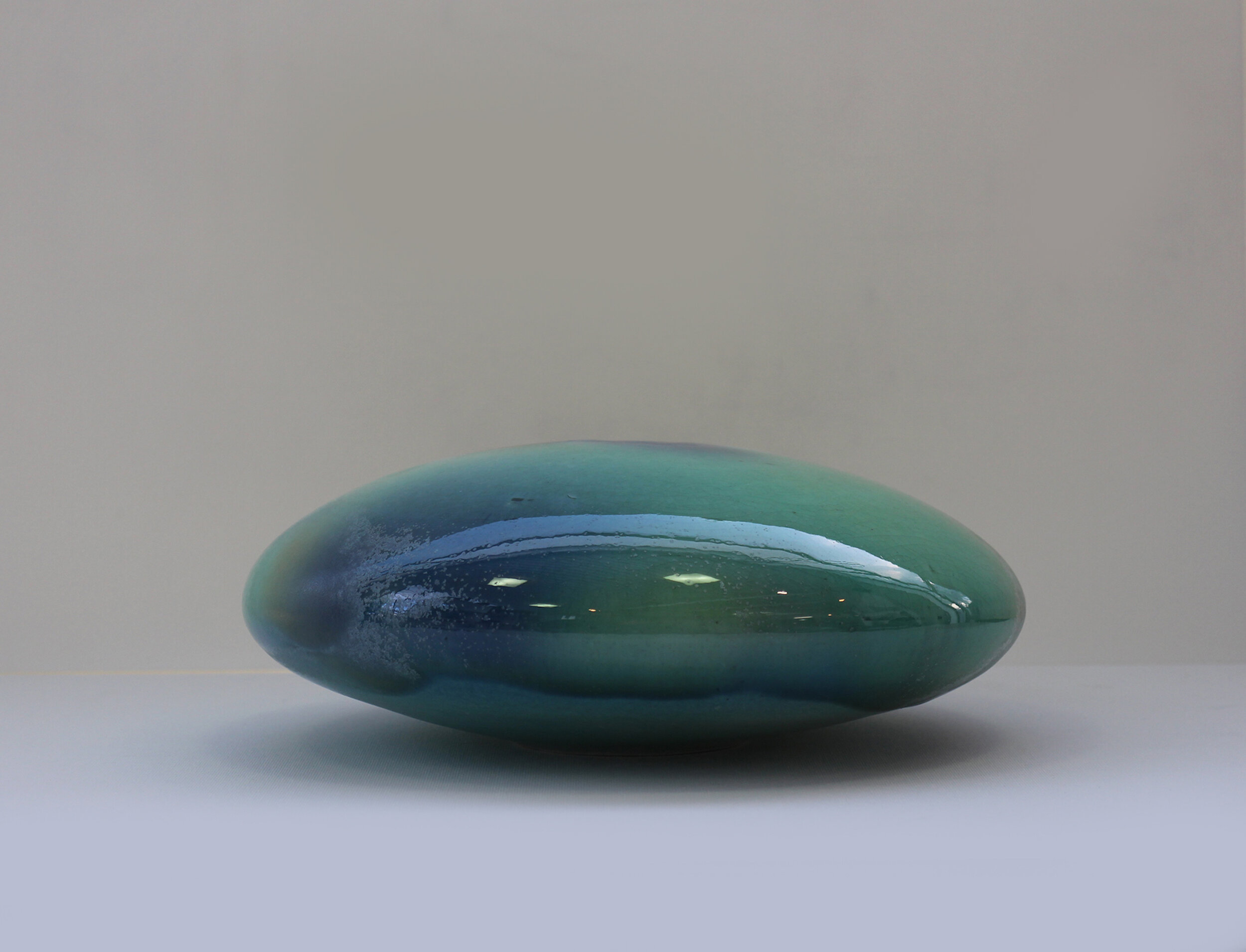 Malibu Blue - Flat Vessel