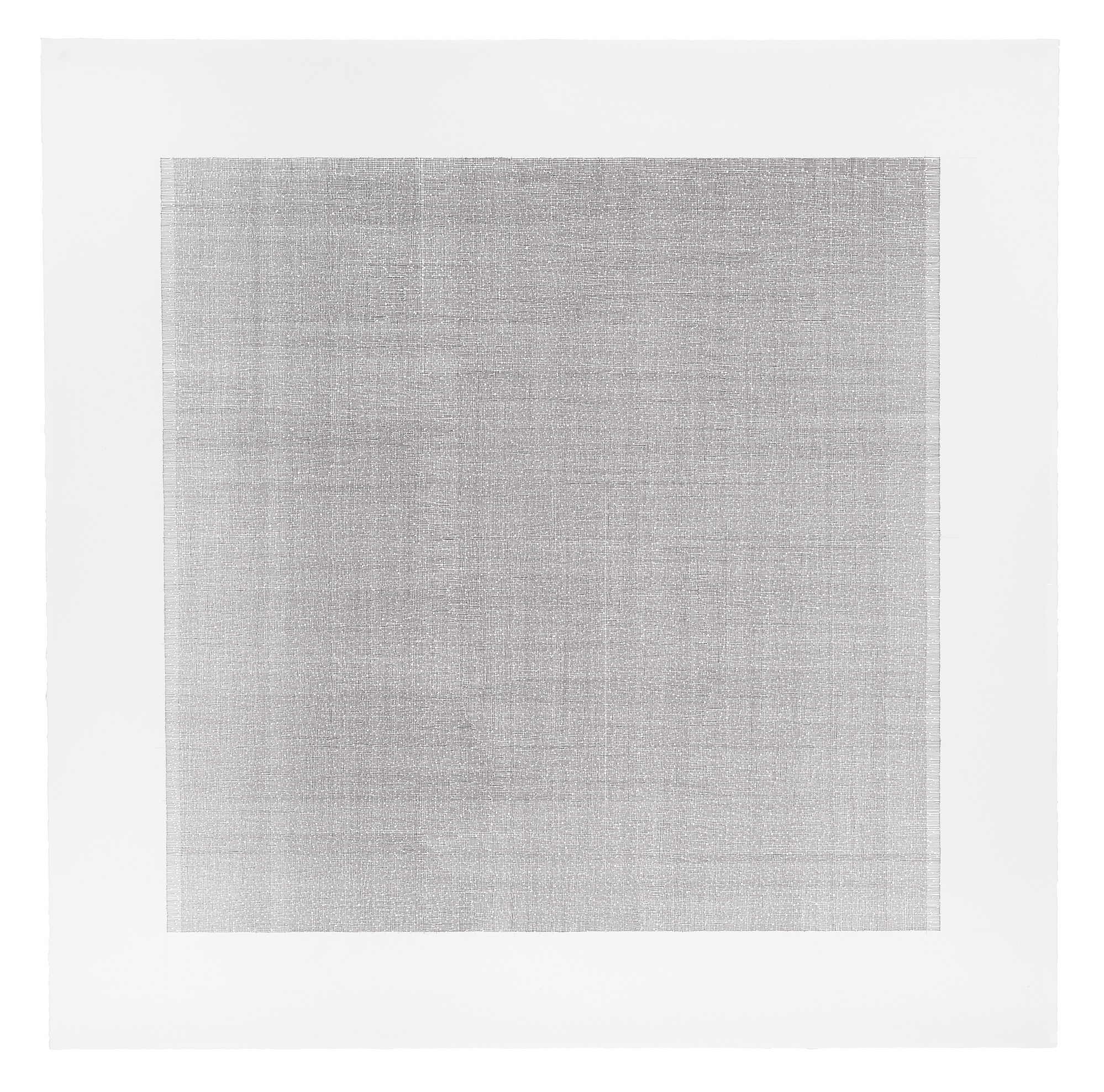 Untitled , 2017, Ink on Paper, 42 x 42 inches