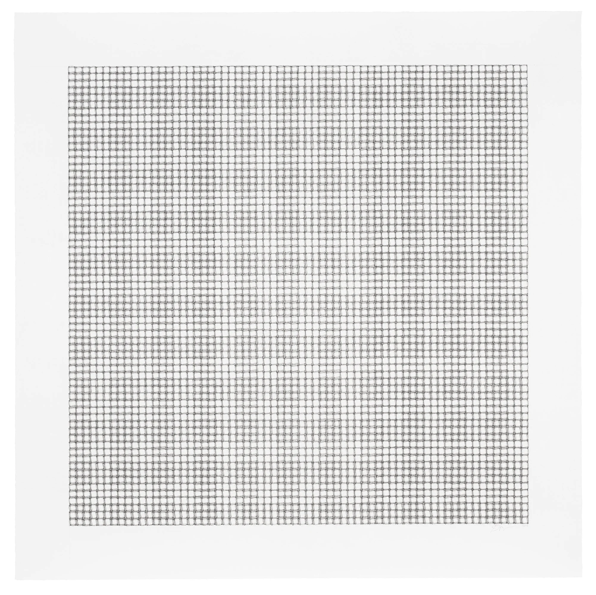 Time to Rock and Roll, 2017, Ink on Paper, 46 x 46 inches