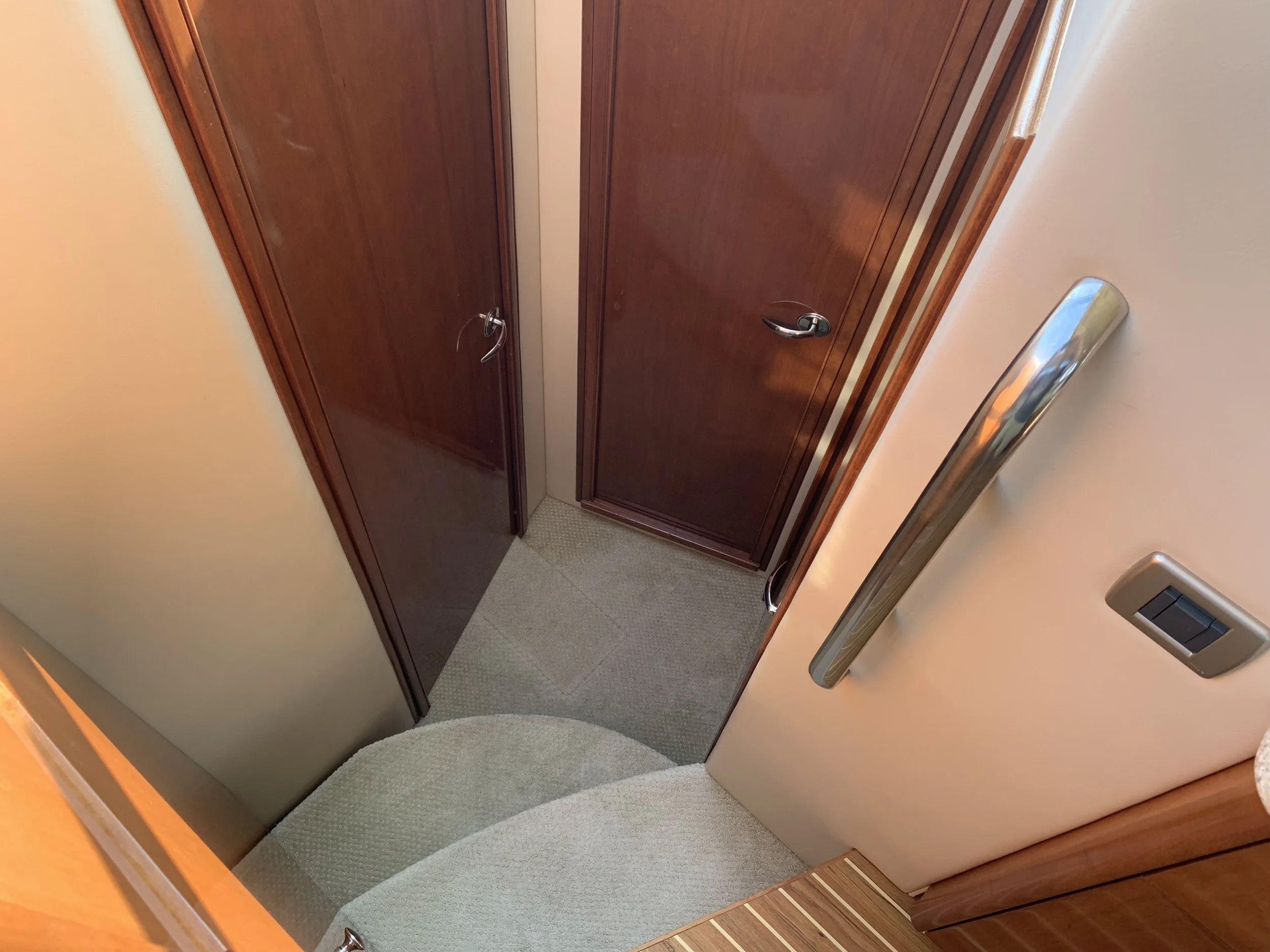 Stairs to lower level