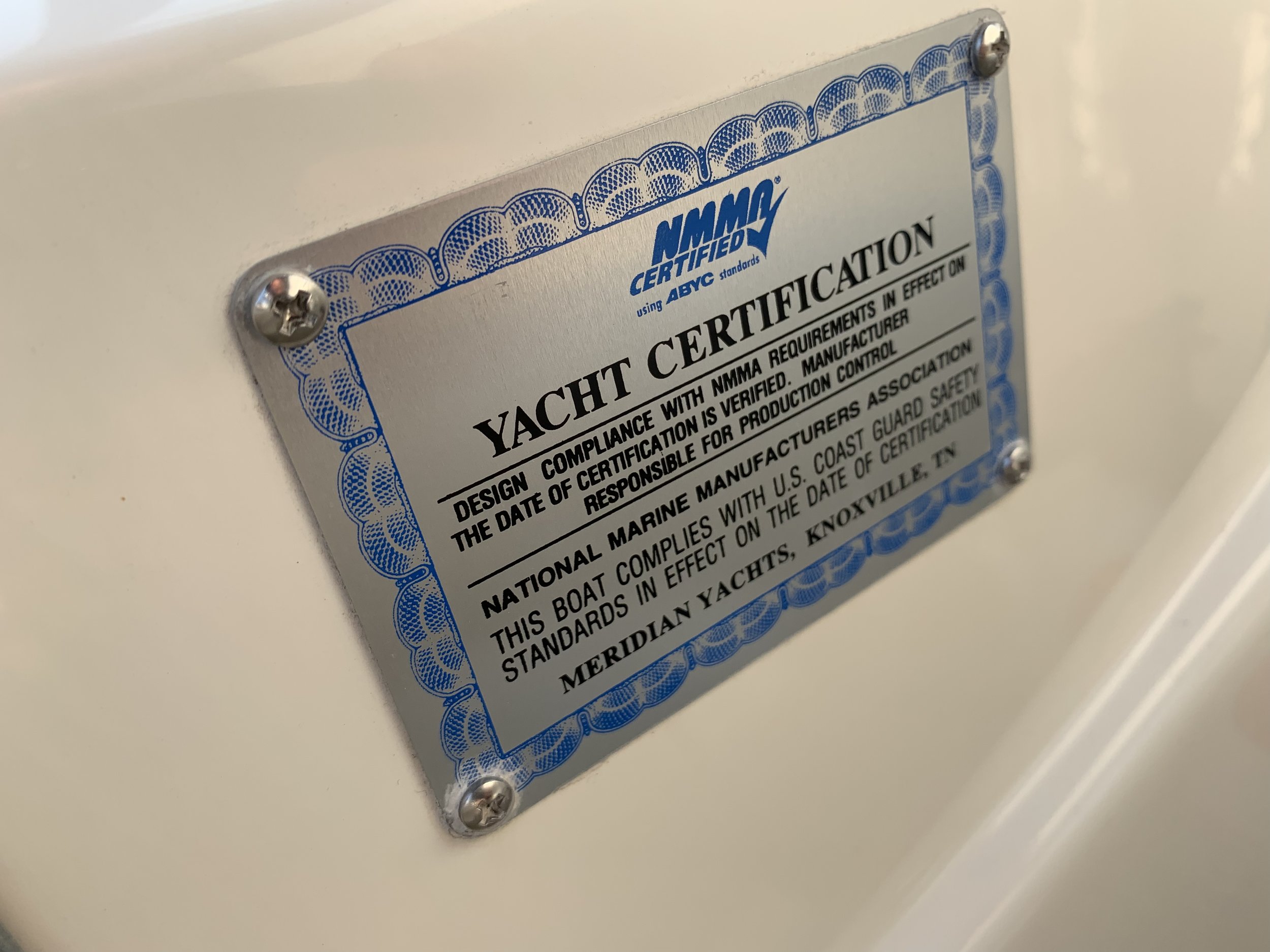 Yacht class certification