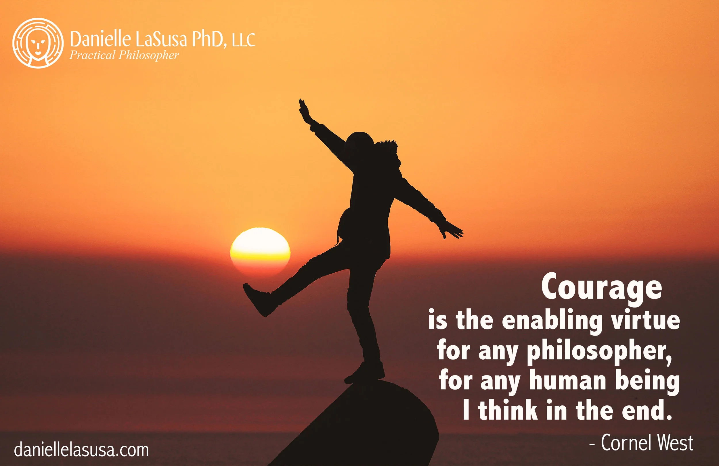 Courage to Think. Courage to Love. Courage to Hope.