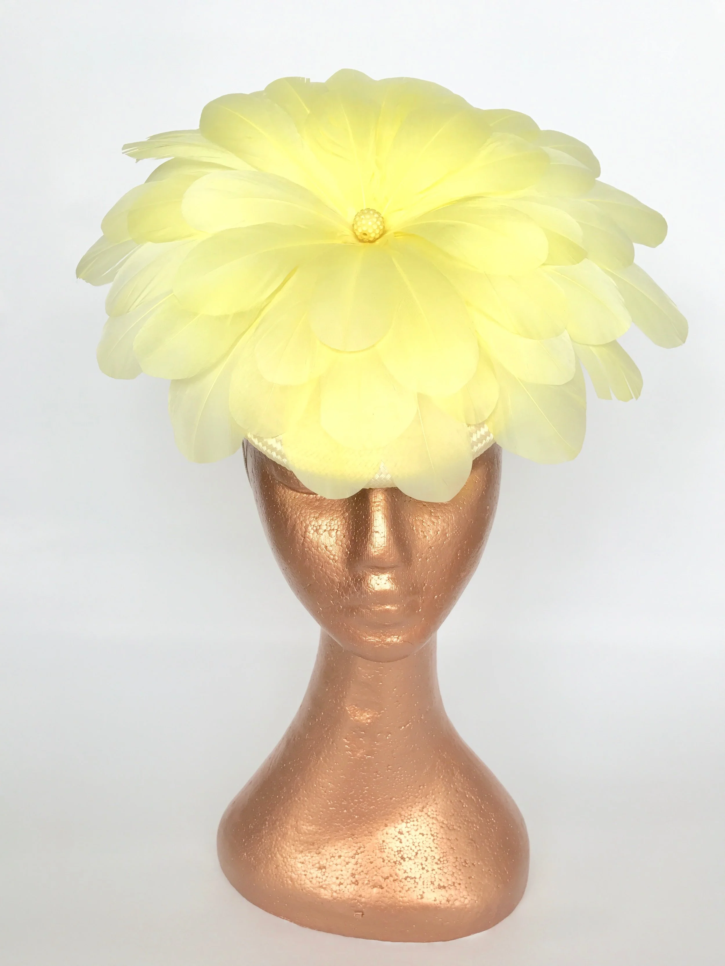 Flower Power Yellow Hat