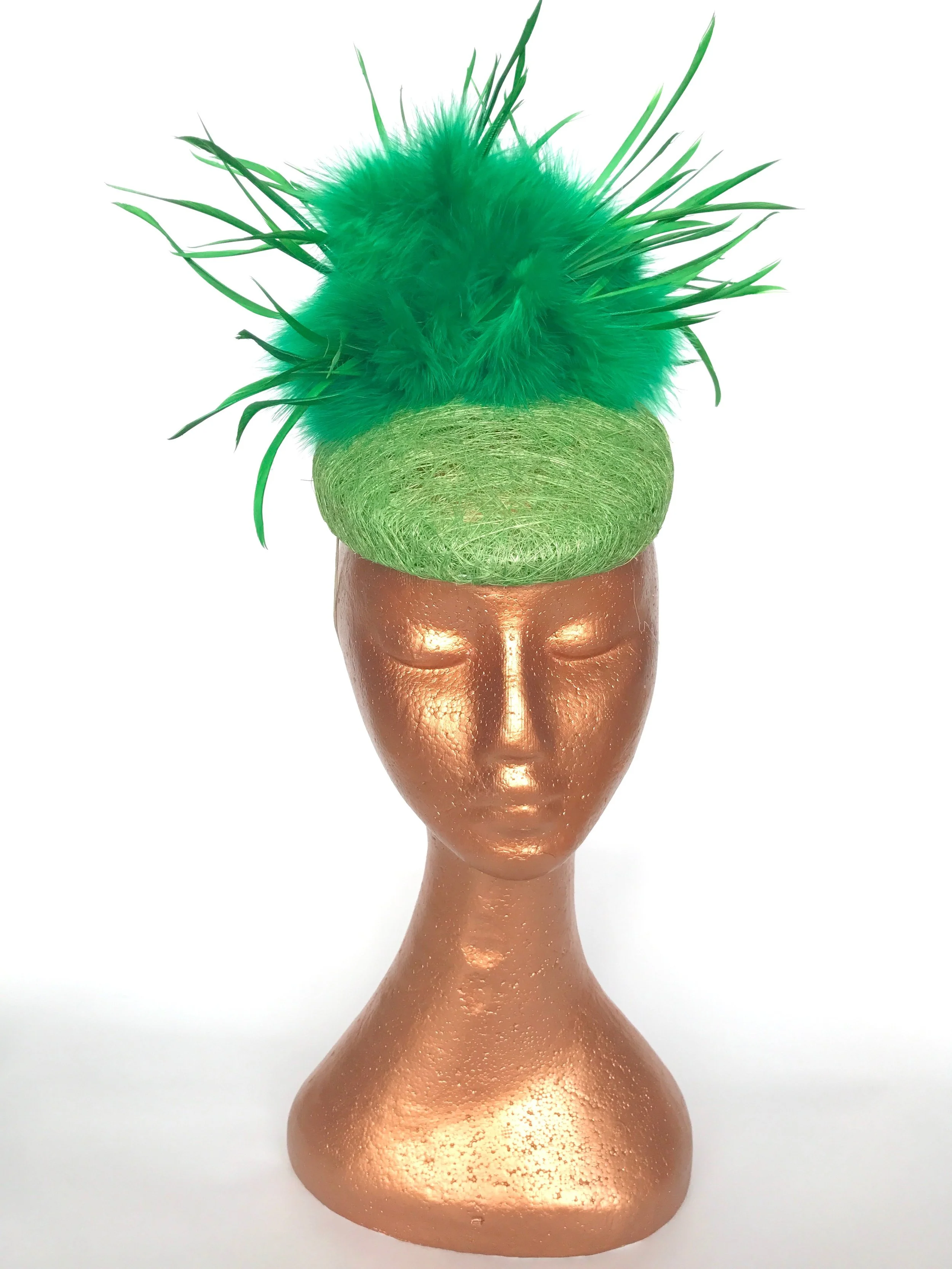 Shake Your Tail Feather Green Hat