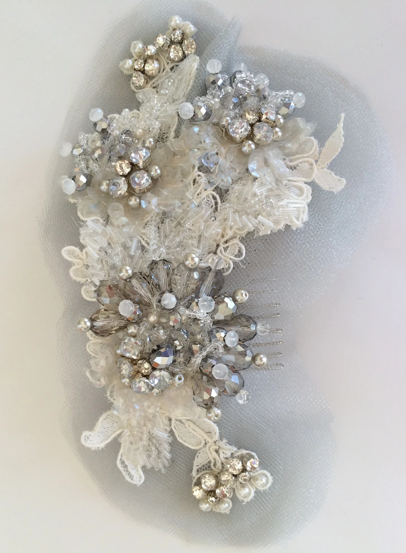"Bethany" Bridal Lace Headpiece