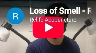 Re-Life Acupuncture treatment for long Covid -complete loss of smaill,