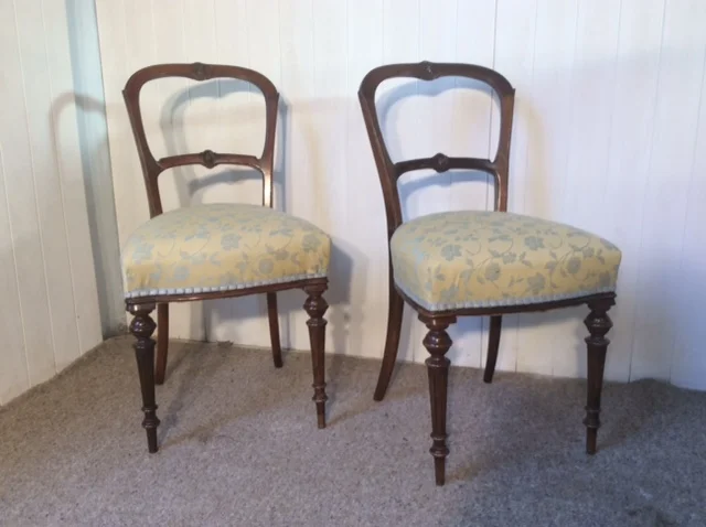 Pair Of Victorian Chairs 