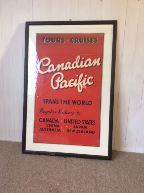 Old Advertisement Poster