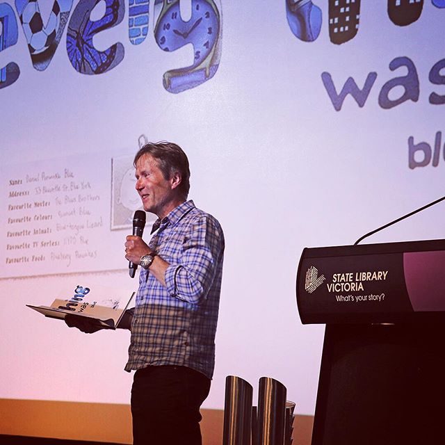 Honoured to receive the Speech Pathology Book of the Year for &lsquo;Danny Blue&rsquo;. Big thanks to #speechpathaus for a lovely event in Melbourne. #speechtherapy #literacy #books #picturebooks #reading
