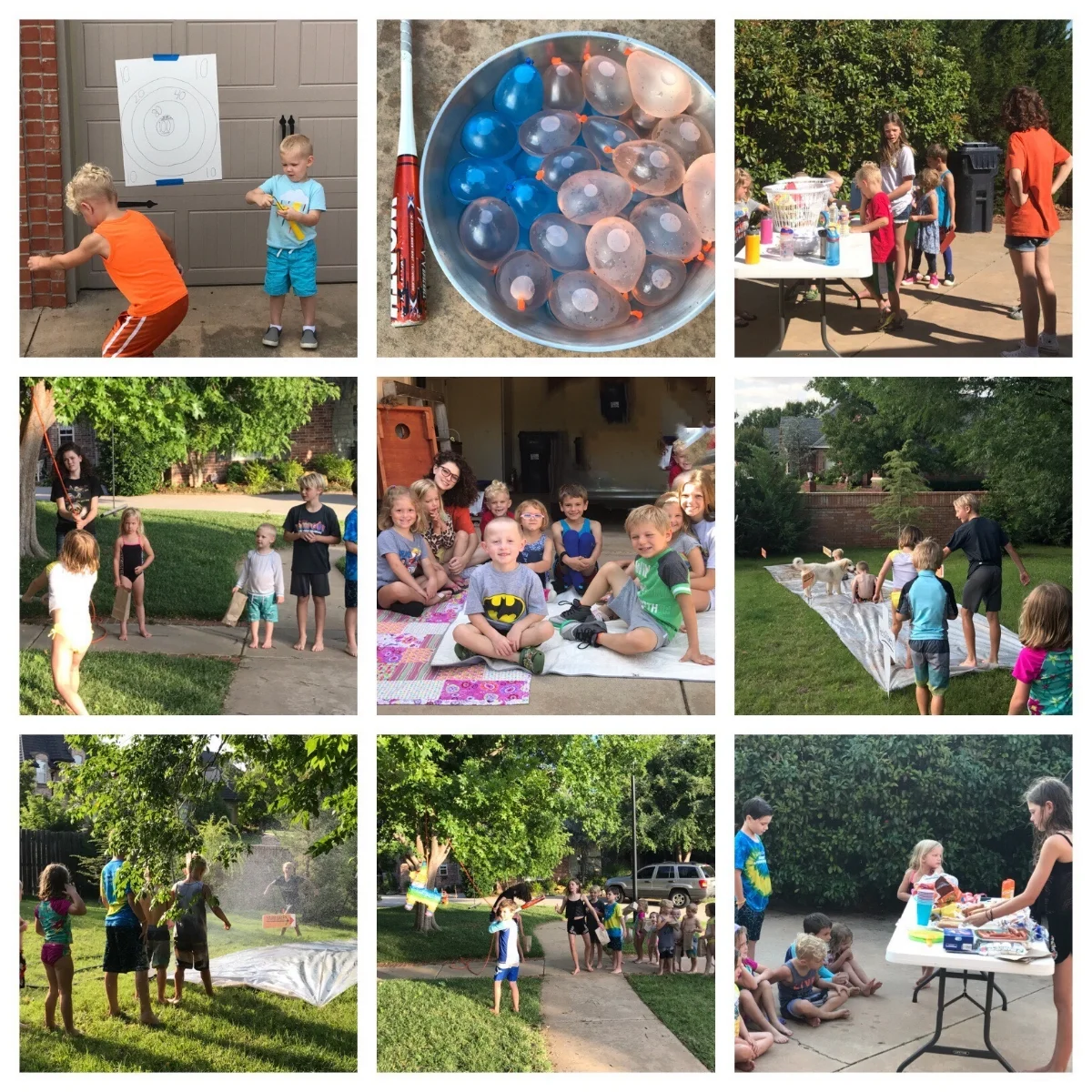 Madi & Lynnley have led a Kid's Camp in our backyard the last two summers. 