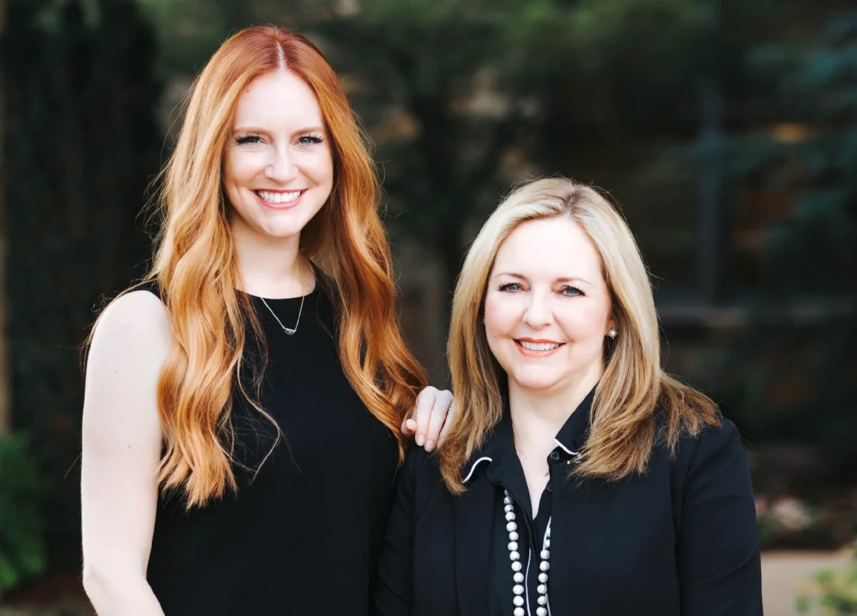 Lauren Green McAfee and her mother, Jackie Green . 