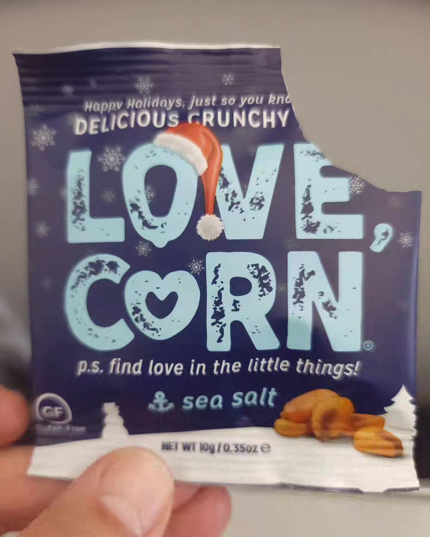 LOVE Corn

Thanks @british_airways #lovecorn @lovecorn_snacks