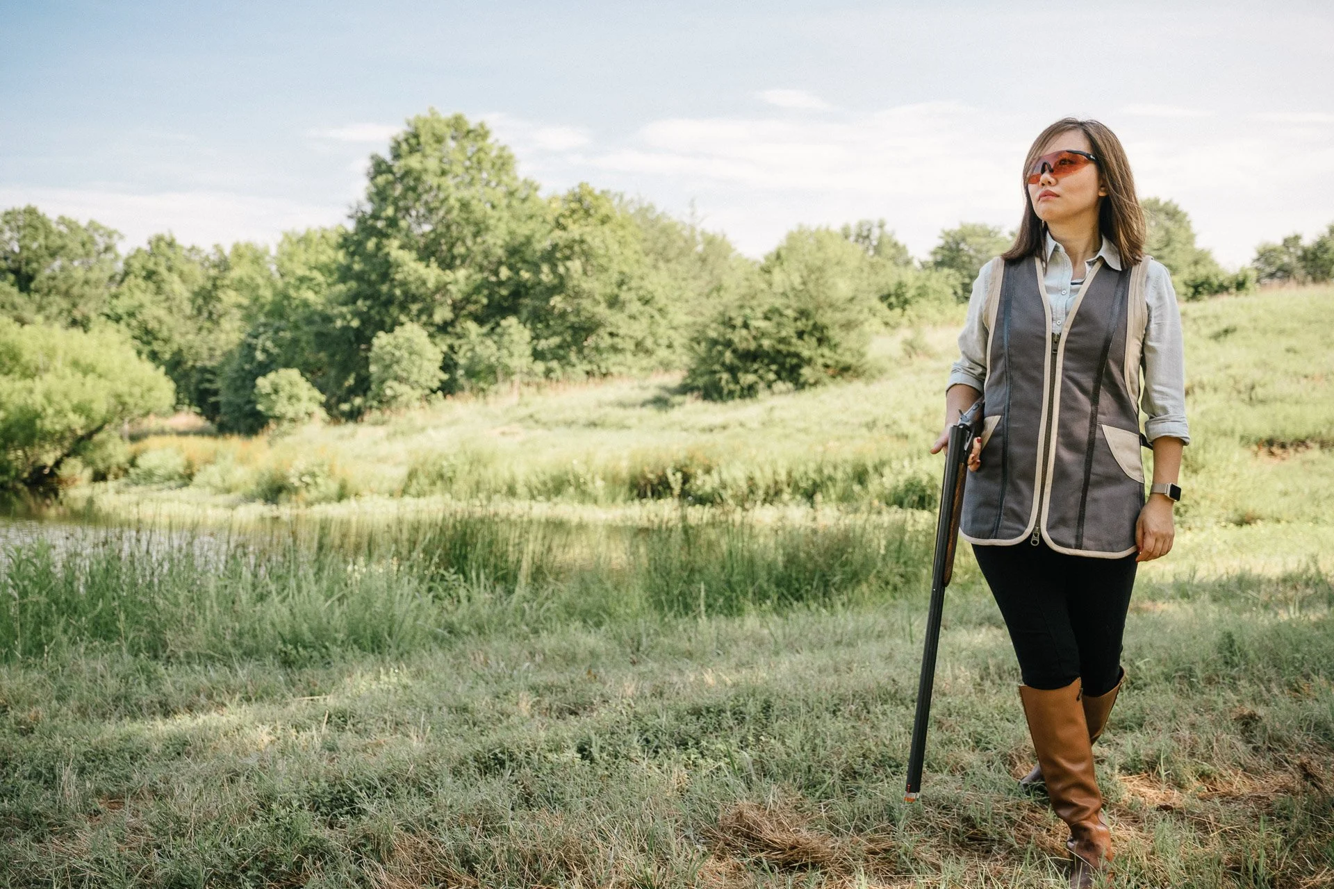 Client work for a line of women focused shooting apparel, @proper.jane