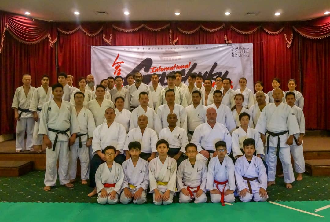 Participants of the Aikido Shudokan International Gasshuku 2018