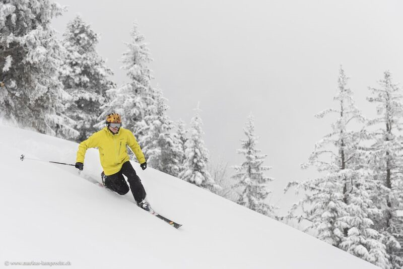 Bild: Swiss Telemark Pionier Ruedi Zurbrügg / Copyright Markus Lamprecht