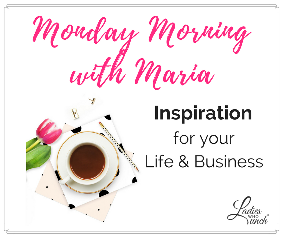 Monday Morning With Maria - Audio Event