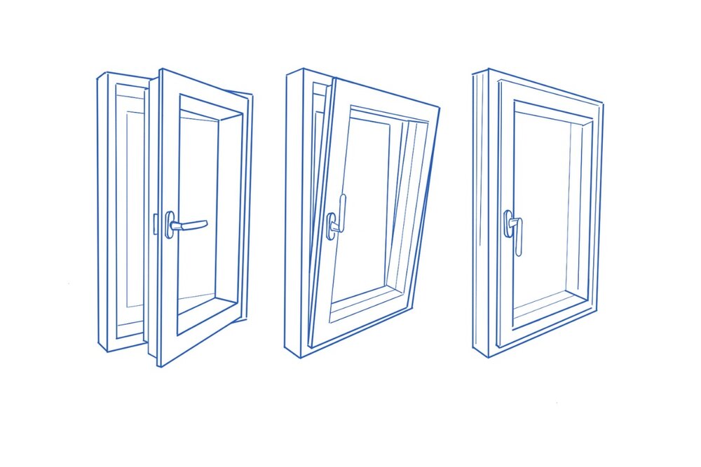 European Tilt And Turn Windows, How To Turn A Window Into Sliding Door