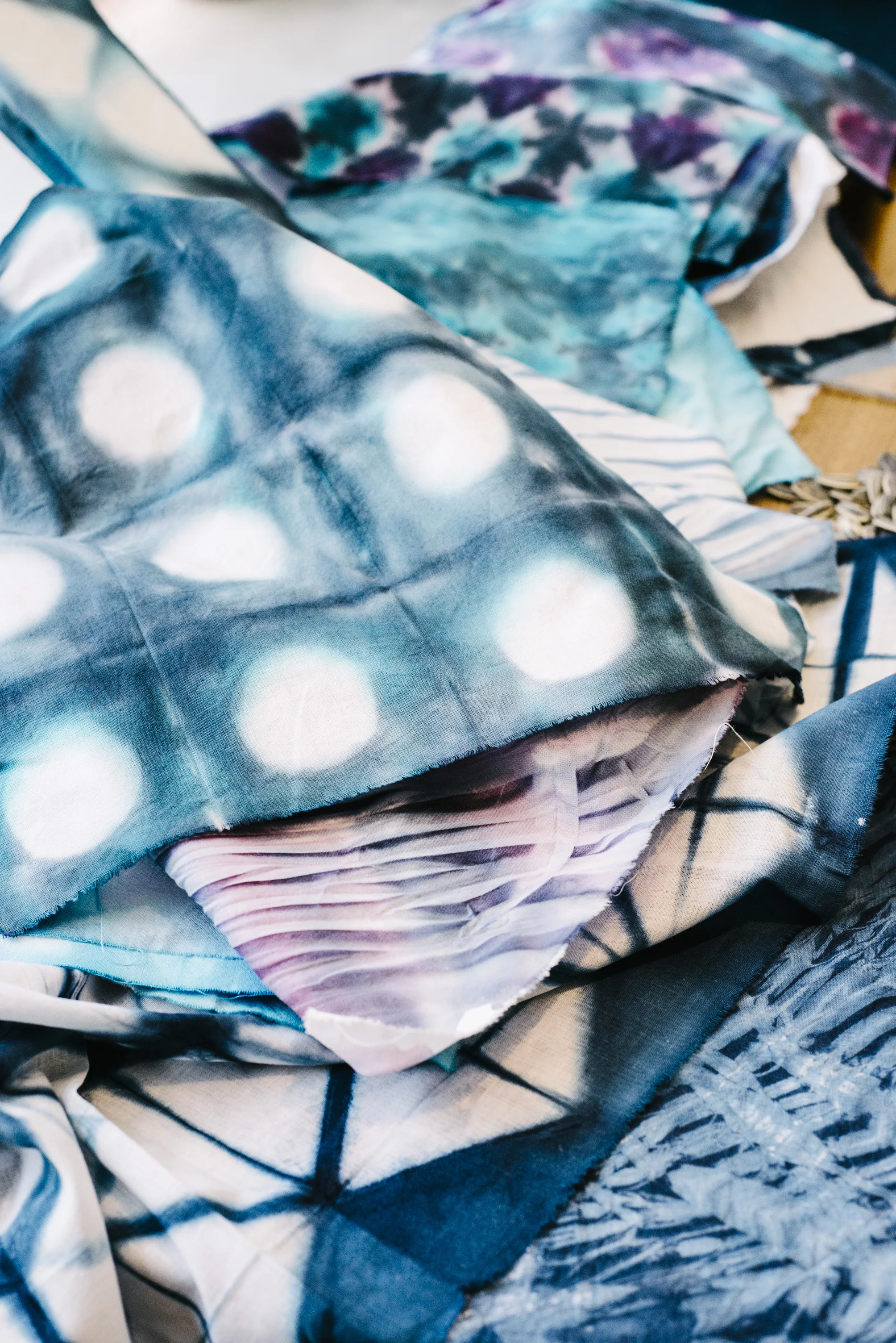 NATURAL DYEING + SHIBORI