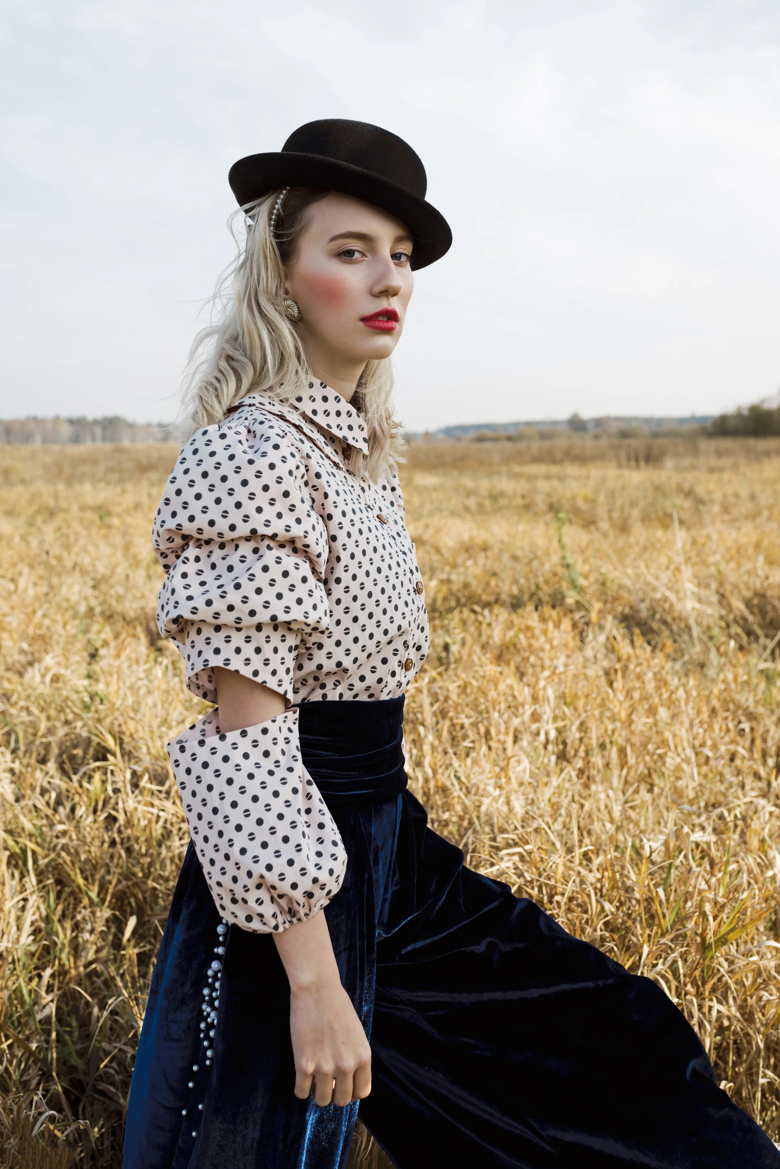 Pants - Okult Brand Shirt- MoMi-Ko Earrings - vintage Hat - Zara