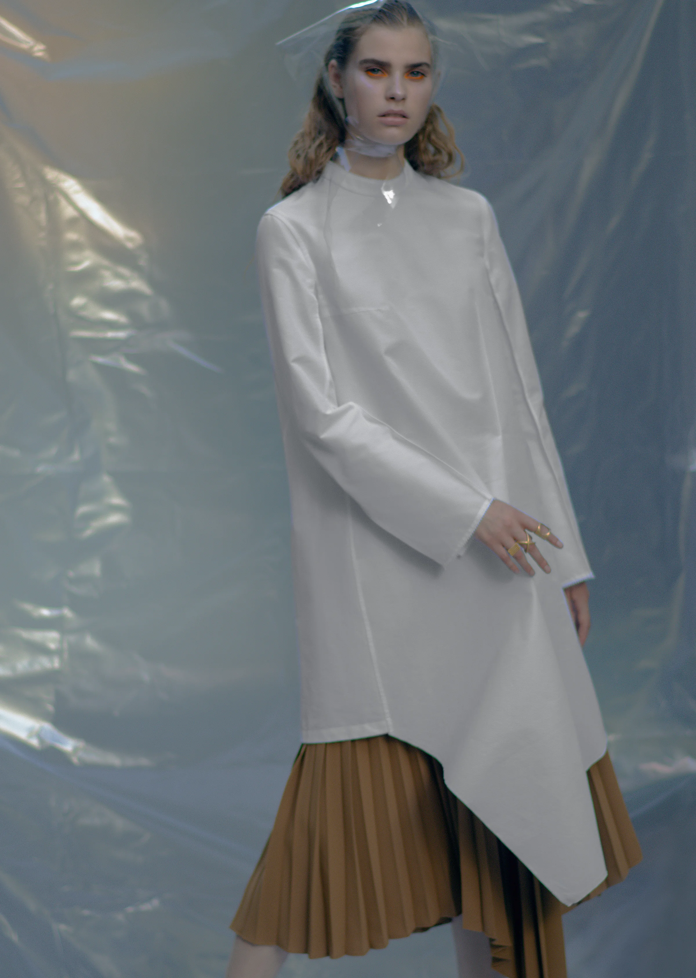 Dress PRZHONSKAYA Skirt FLOW THE LABEL Babushka Stylist’s own Rings ABCDRINGS
