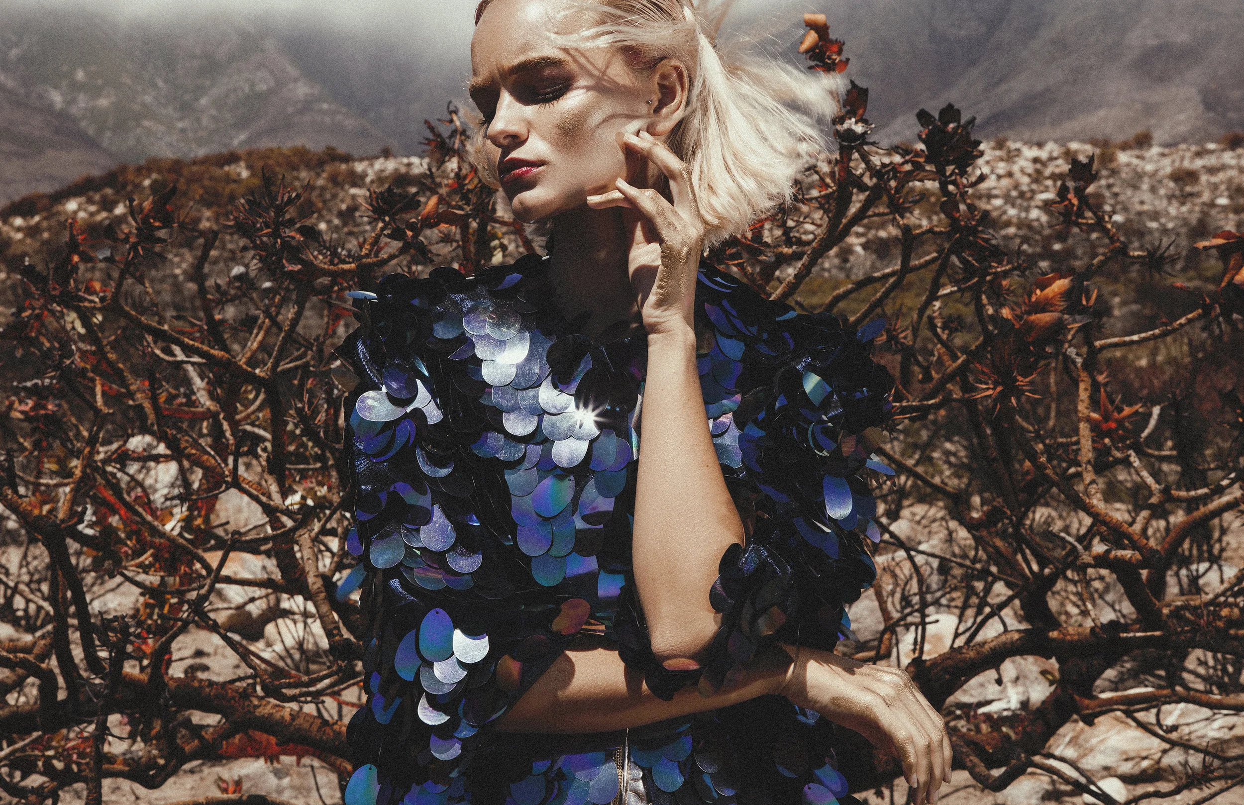 JUMPSUIT: Designer Dionne COAT: KLûK CGDT