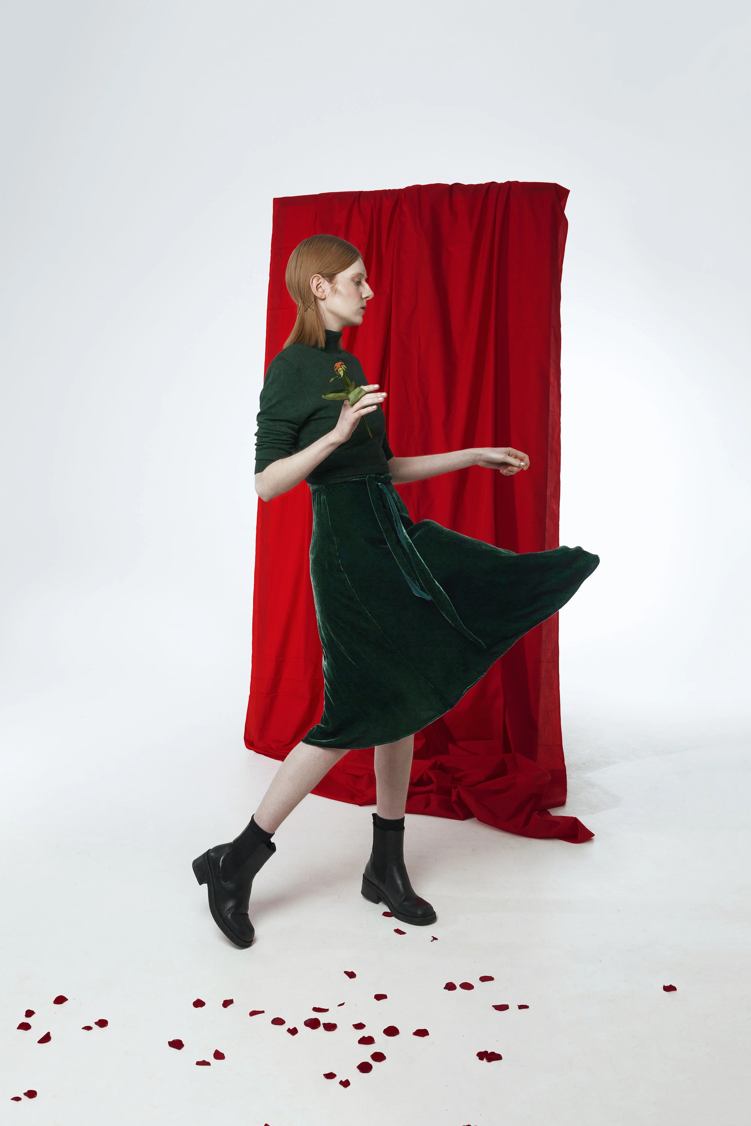 JUMPER / Zara Dress / Laura Ashley Boots / E8 by MIISTA