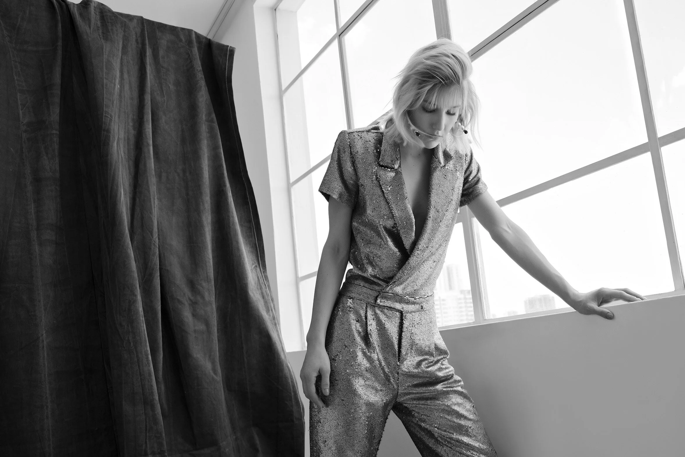 Forum Jumpsuits Le Briju Earrings Zara Boots