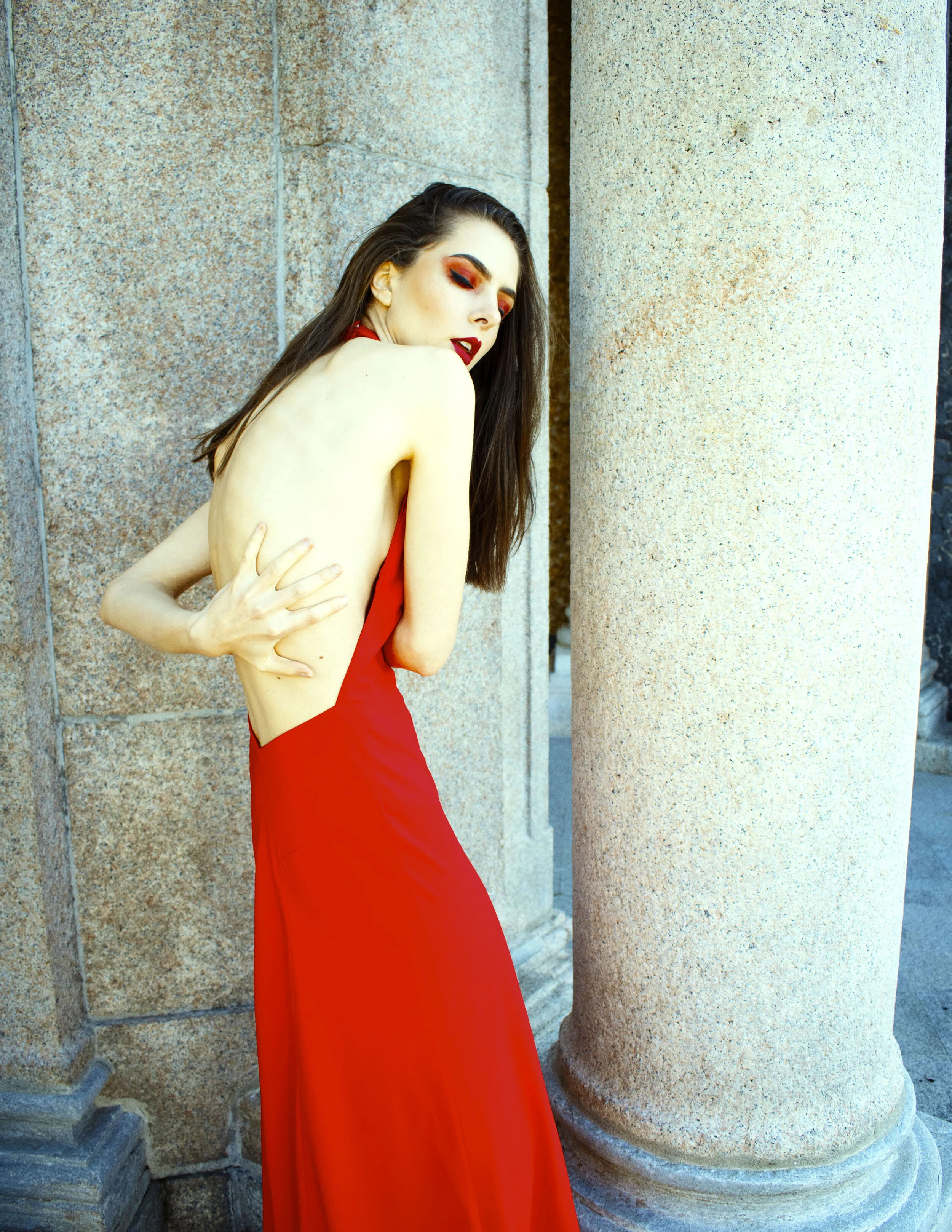 Creative Director: Ilaria Iacoviello Model: Ania Parii @freelance Fashion Designer: Ilaria Iacoviello Photographer: Emilie Volatild Makeup Artist: Barbara Cosenza