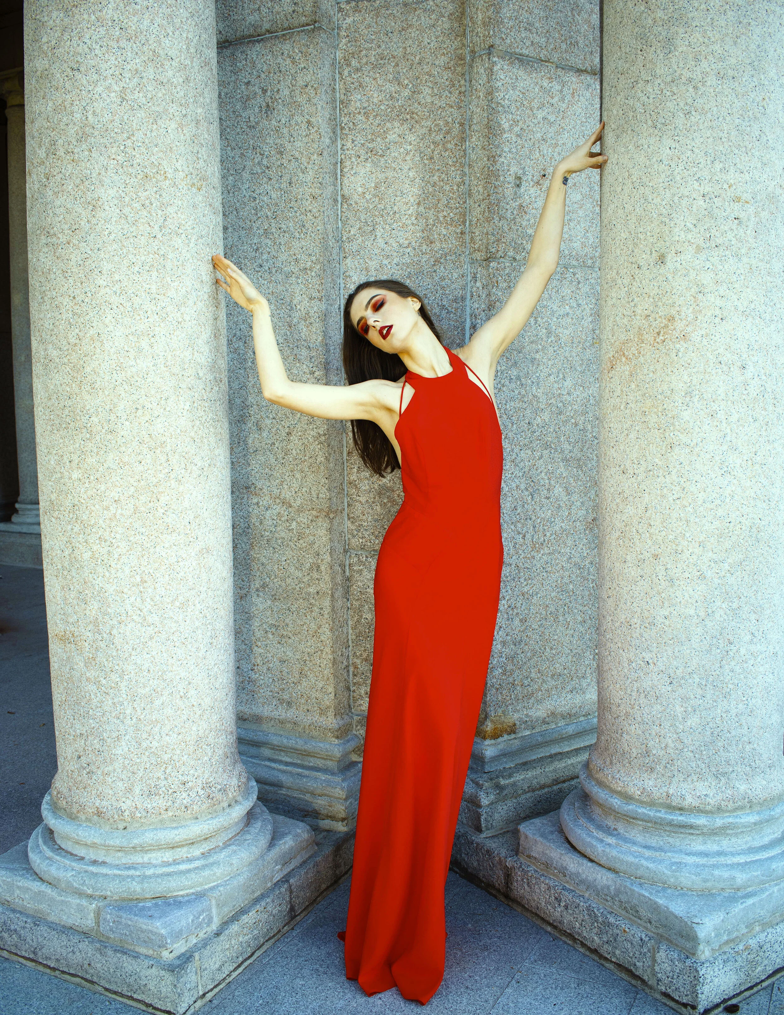 Creative Director: Ilaria Iacoviello Model: Ania Parii @freelance Fashion Designer: Ilaria Iacoviello Photographer: Emilie Volatild Makeup Artist: Barbara Cosenza