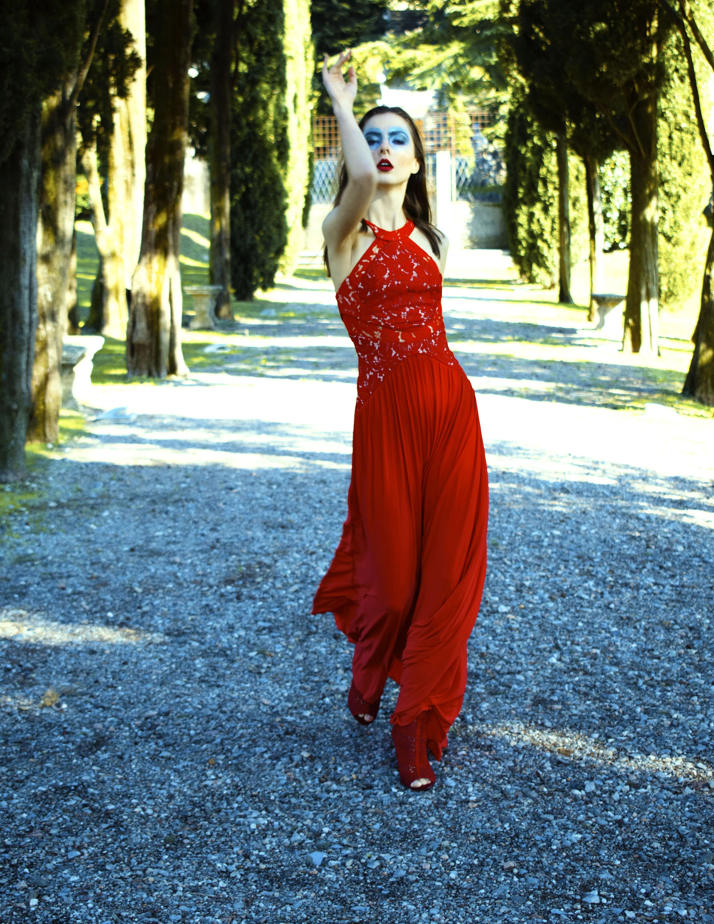 Creative Director: Ilaria Iacoviello Model: Ania Parii @freelance Fashion Designer: Ilaria Iacoviello Photographer: Emilie Volatild Makeup Artist: Barbara Cosenza