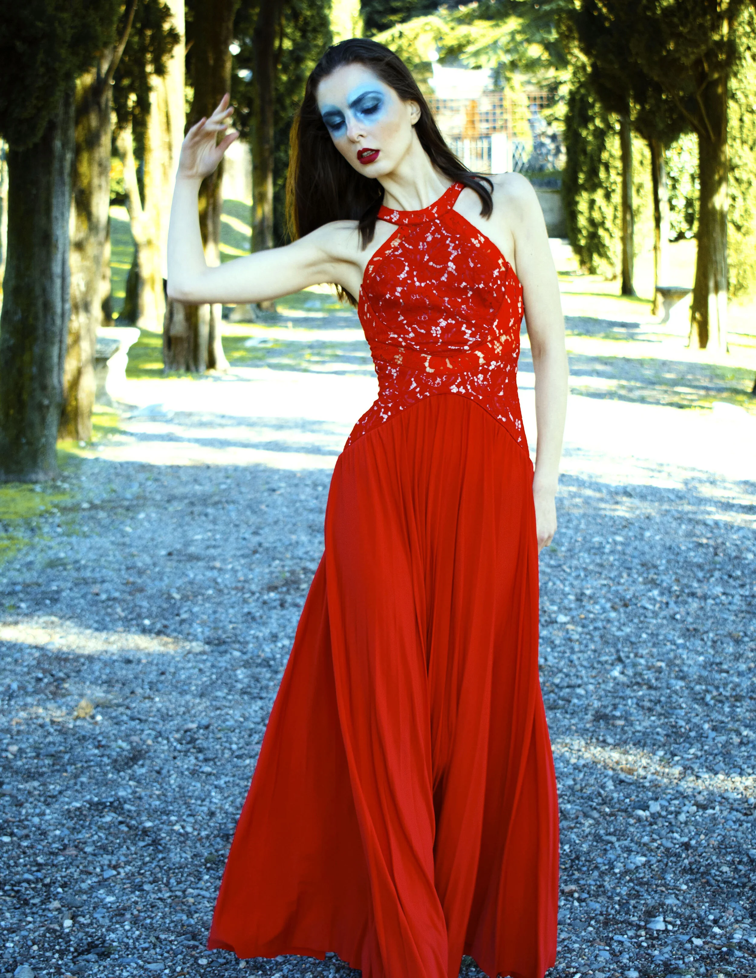 Creative Director: Ilaria Iacoviello Model: Ania Parii @freelance Fashion Designer: Ilaria Iacoviello Photographer: Emilie Volatild Makeup Artist: Barbara Cosenza