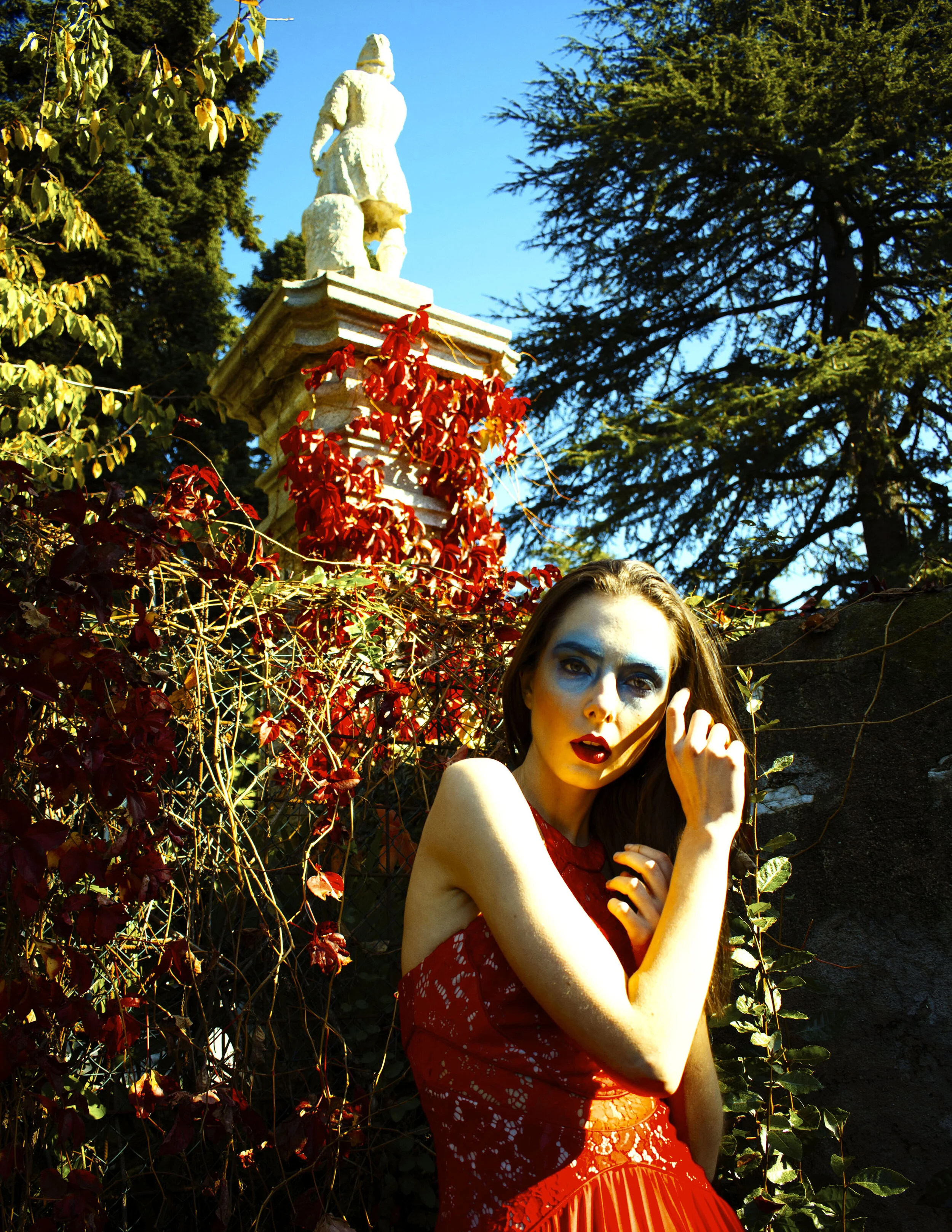Creative Director: Ilaria Iacoviello Model: Ania Parii @freelance Fashion Designer: Ilaria Iacoviello Photographer: Emilie Volatild Makeup Artist: Barbara Cosenza