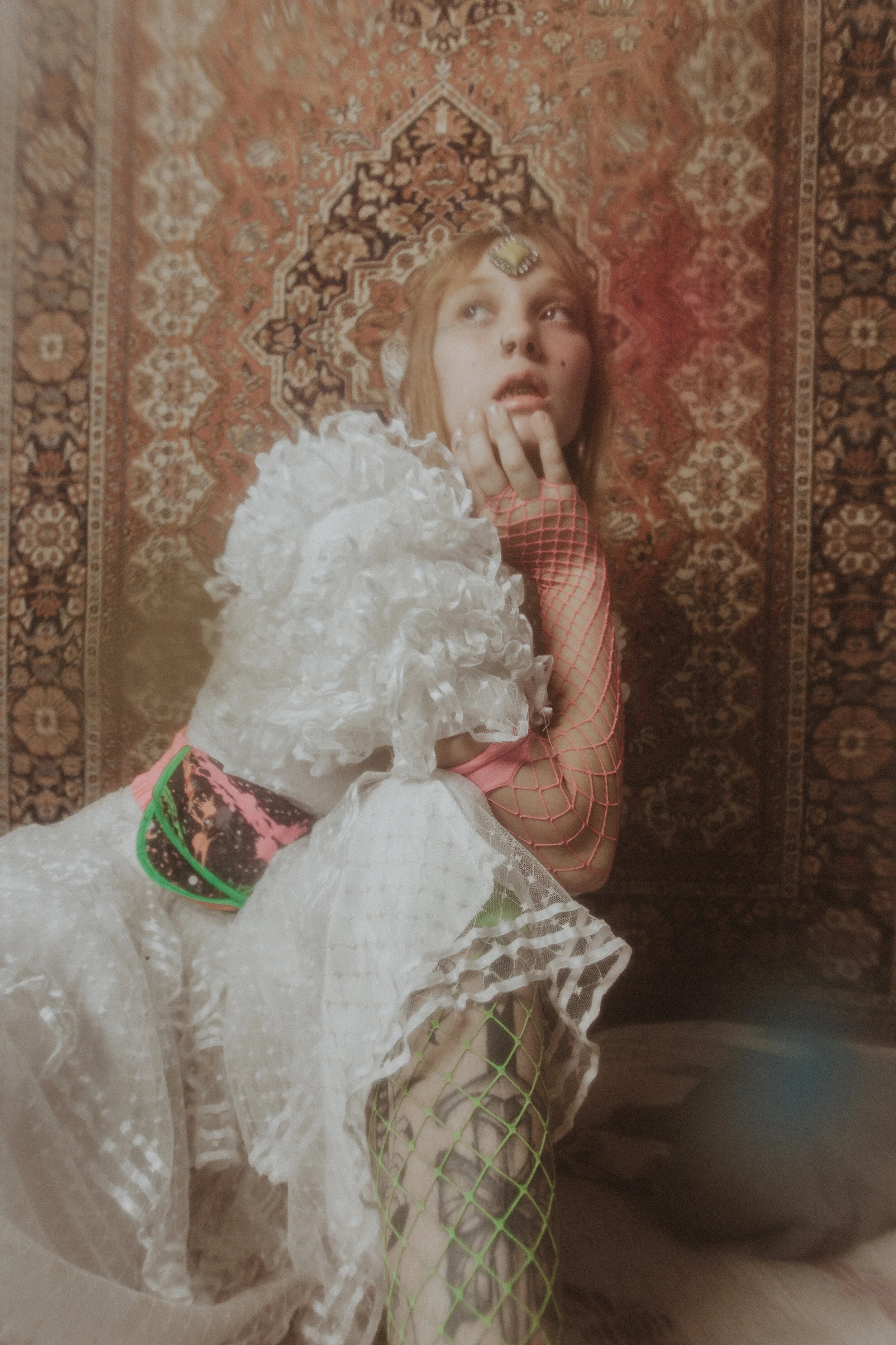 Photographer: Tainá Bernard Wardrobe Stylist: Nina Hoffmann Model: Ana Damschi @Rock MGT Wardrobe Credits: Vintage
