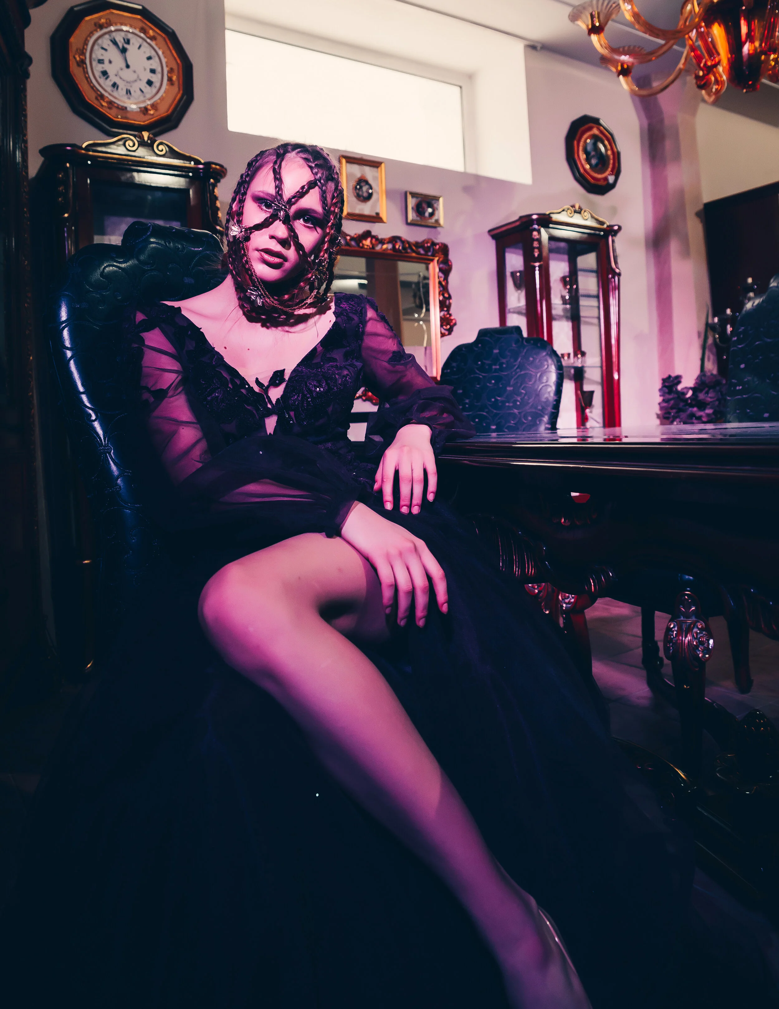 Photographer: Olga Melnikova Model: Varvara Rogacheva @KOMAROFFMODELS Fashion Designer: Ludmila Anikeeva Stylist: Lubov Troepolskaya Makeup Artist: Amina Kusova Hair Stylist: Avdeeva Elizaveta